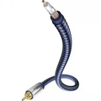 Audio mono-kaabel inakustik Premium SUB 5,0 m — 1x monoühendus, 5,0 m pikkus