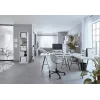 Leitz WOW A4 kirjutusalus, metall, polüstürool, valge