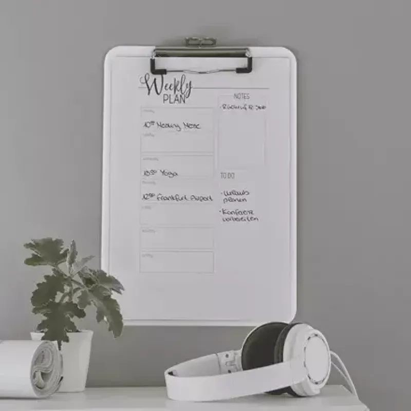 Leitz WOW A4 kirjutusalus, metall, polüstürool, valge