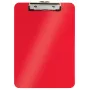 Clipboard Leitz WOW A4 Metal Red 80 sheets