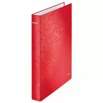 Leitz WOW Ring Binder A4 Punane 250 lehte 40 mm