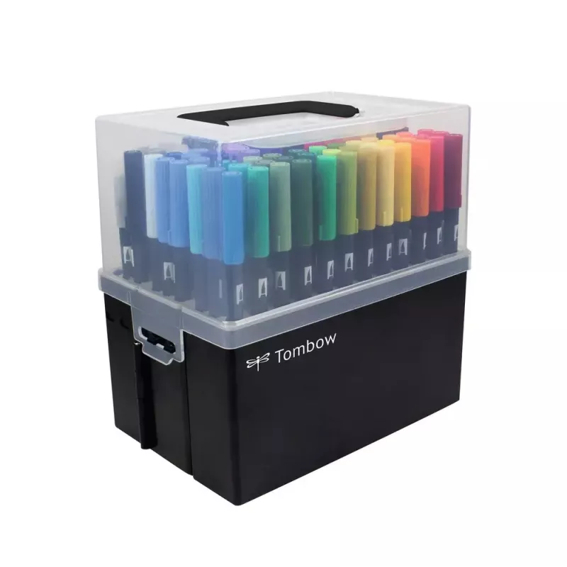 Marker Tombow ABT-108C 107 tk Pintsel Peen ots Mitmevärviline