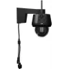 IP-kuppel-turvakaamera ABUS PPIC52520B Välispaigaldusega Juhtmega ja juhtmevaba 4K 3840x2160 8MP 4 mm 1/2.8-tolline CMOS Seinapaigaldus Must