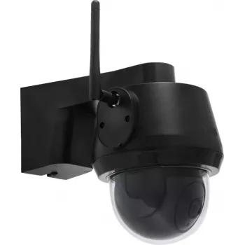 IP-kuppel-turvakaamera ABUS PPIC52520B Välispaigaldusega Juhtmega ja juhtmevaba 4K 3840x2160 8MP 4 mm 1/2.8-tolline CMOS Seinapaigaldus Must