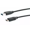 USB-kaabel Schwaiger CK 3141 USB 3.2 Gen 1 1m USB A USB C Must