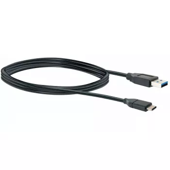 USB-kaabel Schwaiger CK 3141 USB 3.2 Gen 1 1m USB A USB C Must