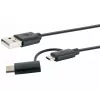 USB-kaabel Schwaiger CK 3112 USB 2.0 1m USB A Micro-USB B must
