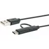 USB-kaabel Schwaiger CK 3112 USB 2.0 1m USB A Micro-USB B must