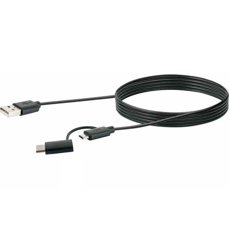 USB-kaabel Schwaiger CK 3112 USB 2.0 1m USB A Micro-USB B must
