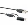USB-kaabel Schwaiger CK 3112 USB 2.0 1m USB A Micro-USB B must