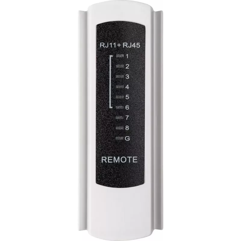 Võrgukaabli tester Schwaiger NWM1 531 RJ-11 RJ-45 Must Valge