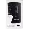 Võrgukaabli tester Schwaiger NWM1 531 RJ-11 RJ-45 Must Valge