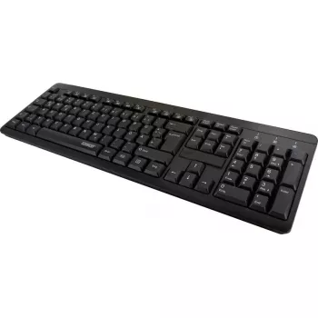 Juhtmevaba klaviatuur Schwaiger WKB1000 013 QWERTZ Saksa Must