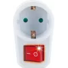Toitepistiku adapter Tüüp F Schwaiger STVT1000 230V