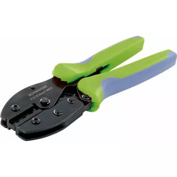Kaablikrimper Schwaiger SOZG0100 Must Sinine Roheline 444g