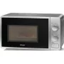 Lauapealne soolomikrolaineahi Clatronic Bomann MW 6014 CB — 20 L, 700 W, pöördnuppudega, hõbedane