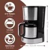 Tilkkohvimasin BOMANN KA6066CB 1,2 l veepaak, 10 tassi, must & roostevaba teras