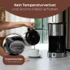 Tilkkohvimasin BOMANN KA6066CB 1,2 l veepaak, 10 tassi, must & roostevaba teras