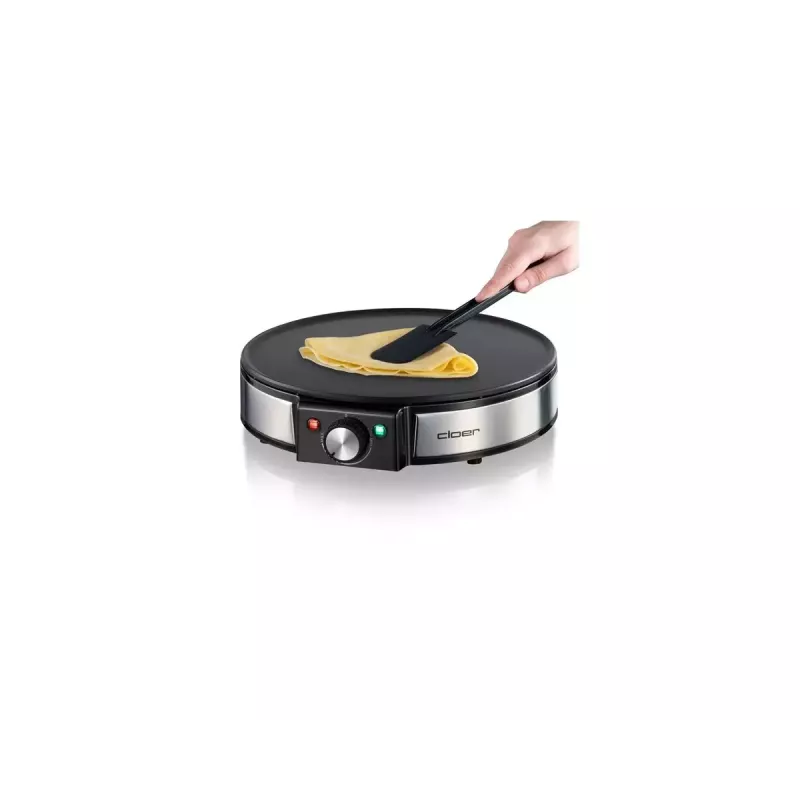 Cloer 6630 Kreppimasin 2 Kreppi Must Roostevaba Teras 30 cm