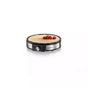 Cloer 6630 Kreppimasin 2 Kreppi Must Roostevaba Teras 30 cm