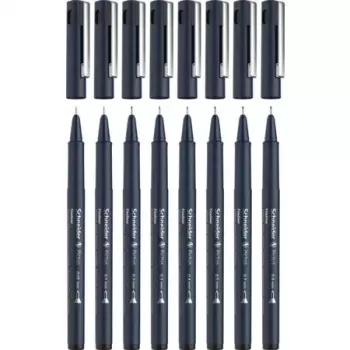 Fineliner Schneider Schreibgeräte Pictus Must 8 tk