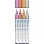 Schneider ML01111501, värvipliiats, Vask, Kuld, Hõbe, Violetne, 4 tk