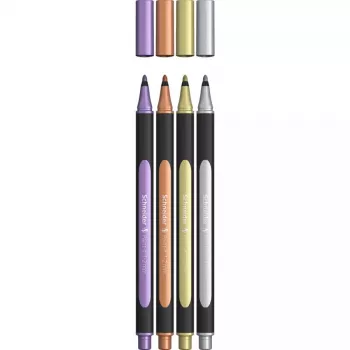 Schneider Schreibgeräte ML02011501 värvipastapliiats, vask, kuld, hõbe, violetne