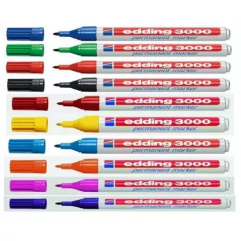 Püs marker Edding 3000 10 tk