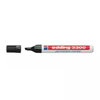 Püsit marker Edding 3300 Must 10 tk