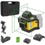 Mitmerealasernivoo STABILA LAX 600 G 12‑V süsteem, isetasanduv, 7‑osaline komplekt, max ulatus 40 m