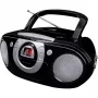 Kaasaskantav stereosüsteem Soundmaster SCD5100SW — analoogne FM-tuuner 87,5–108 MHz, CD/MP3-mängija, 1 W RMS, LED-ekraan, must