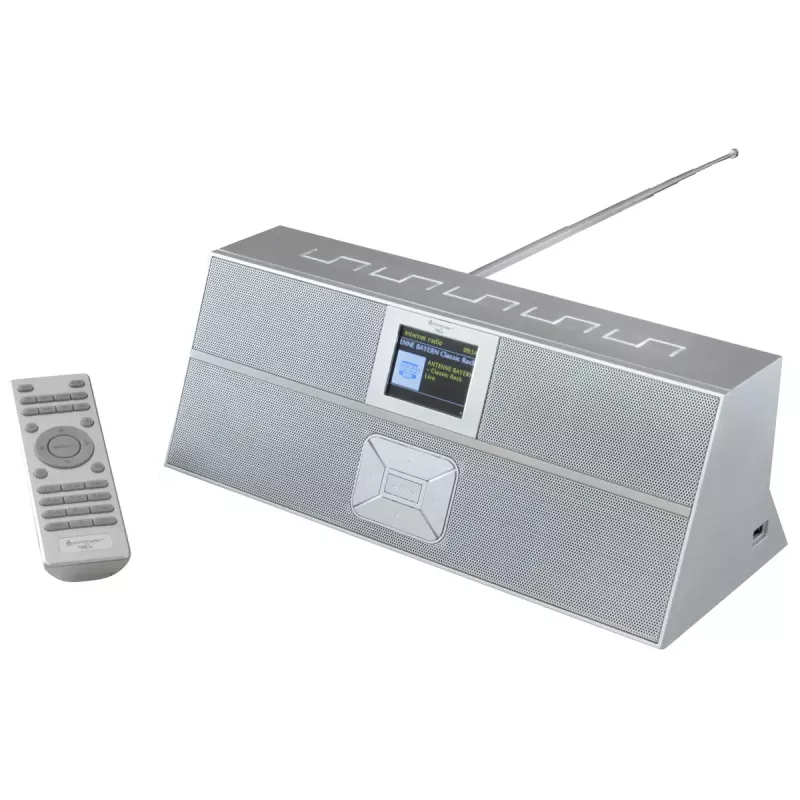 Internetiraadio Soundmaster IR3300SI — Digituuner, DAB+ ja FM, 20 W RMS, TFT mitmevärviline ekraan, USB-A, hall