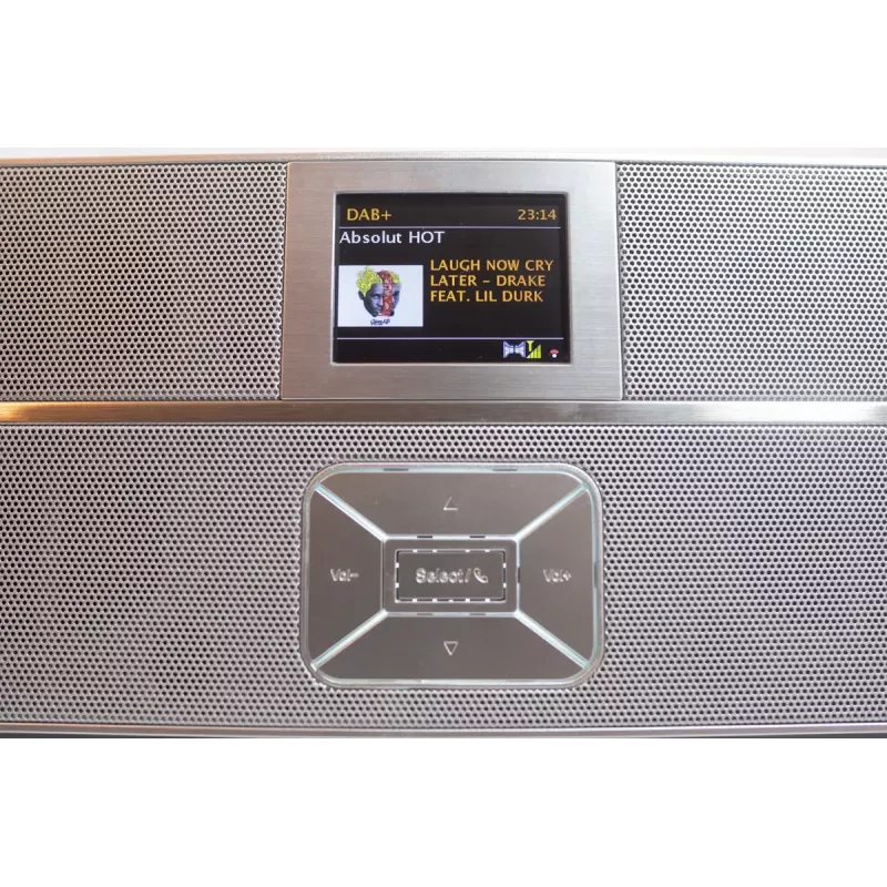 Internetiraadio Soundmaster IR3300SI — Digituuner, DAB+ ja FM, 20 W RMS, TFT mitmevärviline ekraan, USB-A, hall