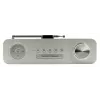 Personaalne raadio Soundmaster DAB700WE — analoog- ja digiraadio (DAB+, FM), 12 W RMS, LCD 2,9 tolli, MicroSD, hõbe/valge