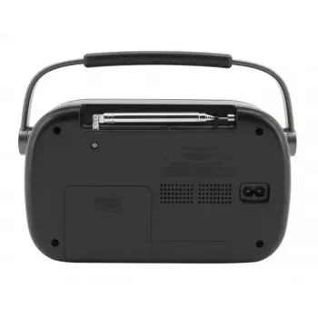 Kaasaskantav raadio Soundmaster DAB280 — DAB+, FM, analoog- ja digitaalne, 1,2 W, must, vahelduvvool/aku