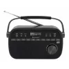 Kaasaskantav raadio Soundmaster DAB280 — DAB+, FM, analoog- ja digitaalne, 1,2 W, must, vahelduvvool/aku