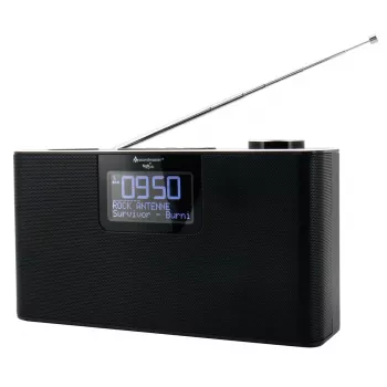 Isiklik raadio Soundmaster DAB700SW — analoog- ja digituuner, DAB+ / FM, 12 W, 2,9-tolline LCD, MicroSD, must