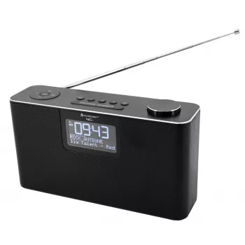 Isiklik raadio Soundmaster DAB700SW — analoog- ja digituuner, DAB+ / FM, 12 W, 2,9-tolline LCD, MicroSD, must