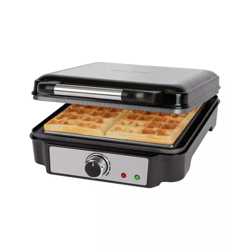 Vahvliküpsetaja ProfiCook PC-WA 1241 4 vahvlit 1200 W must roostevaba teras