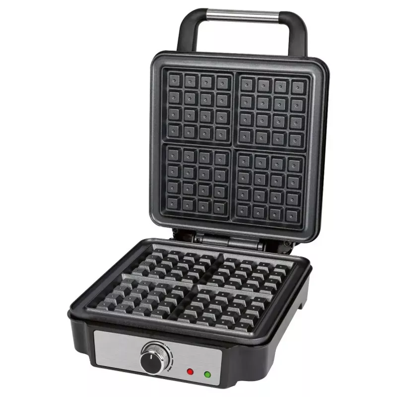 Vahvliküpsetaja ProfiCook PC-WA 1241 4 vahvlit 1200 W must roostevaba teras