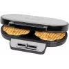Vahvliraud CLATRONIC WA3745, 2 vahvlit, 1200 W, roostevabast terasest sisu, mittenakkuvad plaadid, hall