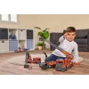 Tuletõrjeauto Dickie Toys Scania Turntable Ladder Must Hall Punane