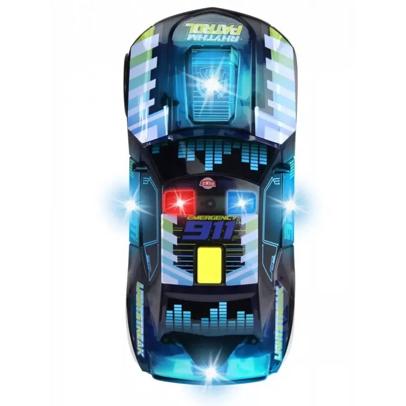 Dickie Toys Rhythm Patrol auto mitmevärviline 3 aastat AA patareid
