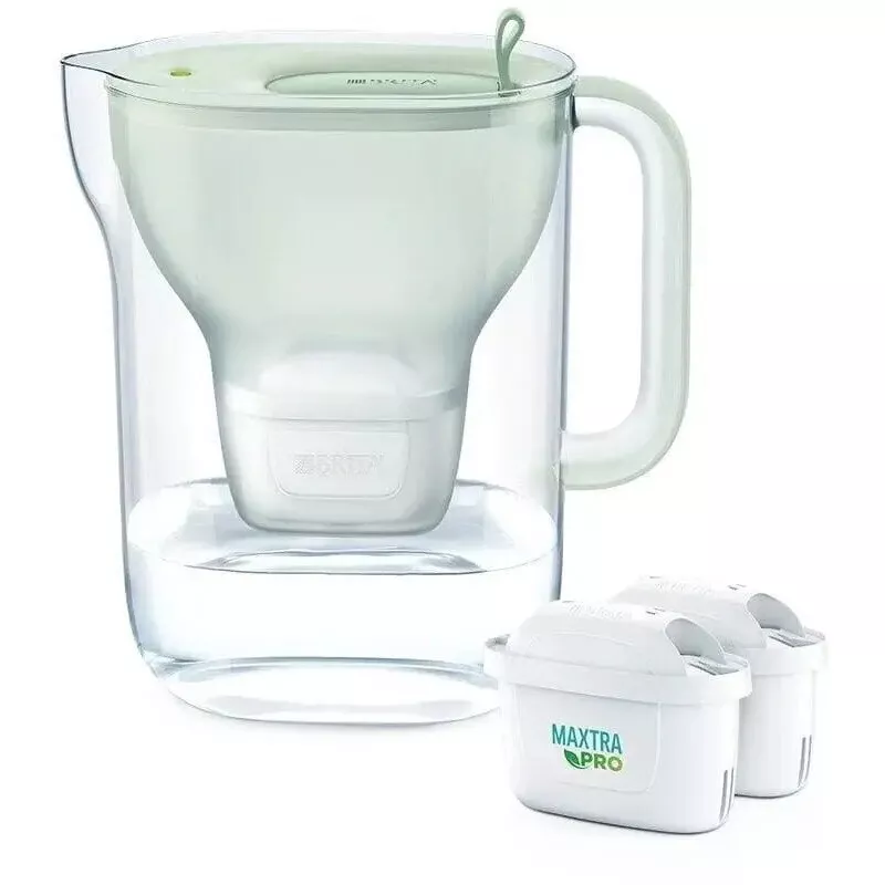 Veefiltri kann BRITA Style Eco roheline 2 koos MAXTRA PRO filtritega (2 tk)