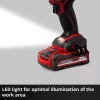 Juhtmevaba löökvõti EINHELL TP-CI 18/250-C Li BL, 18 V, harjadeta – ainult korpus (ilma aku/laadijata)