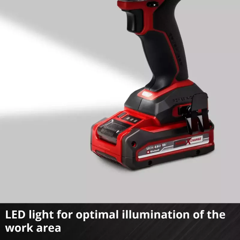 Juhtmevaba löökvõti EINHELL TP-CI 18/250-C Li BL, 18 V, harjadeta – ainult korpus (ilma aku/laadijata)