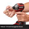 Juhtmevaba löökvõti EINHELL TP-CI 18/250-C Li BL, 18 V, harjadeta – ainult korpus (ilma aku/laadijata)