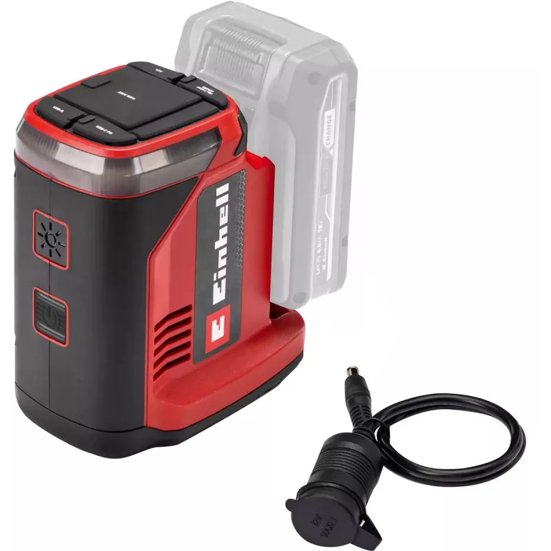 Kaasaskantav akuenergiajaam EINHELL TE-ES 18/150/1 Li-C-Solo — mobiilne toiteallikas 18 V akudele