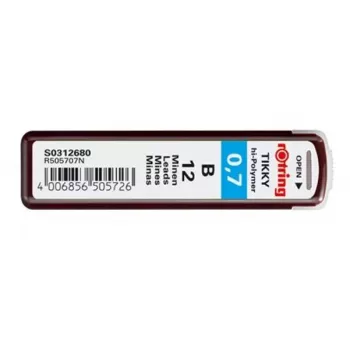 Pliiatsitäidis Rotring Polymer Leads B 0.7 mm S0312680