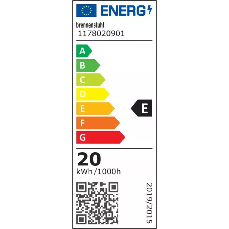 Brennenstuhl 1178020901 prožektor 20 W LED hall IP44 PIR-anduriga
